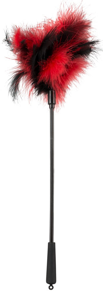 Feather Tickler red/black