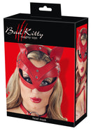 Bad Kitty Cat Mask red