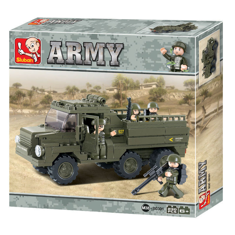 Sluban M38-B0301 Army Vrachtwagen