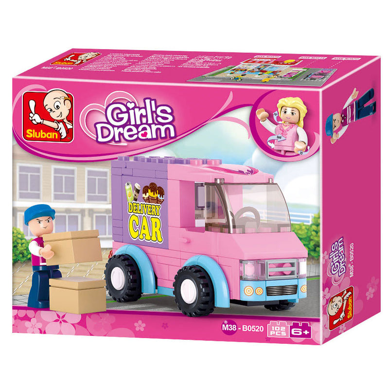 Sluban M38-B0520 Girls Dream Bestelwagen