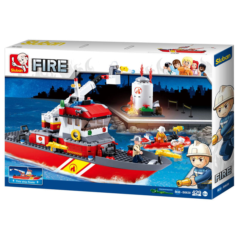 Sluban M38-B0630 Fire Serie Blusboot 405-delig
