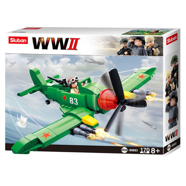 Sluban WWII - Ilyushin II-2 Jachtvliegtuig - 170dlg.