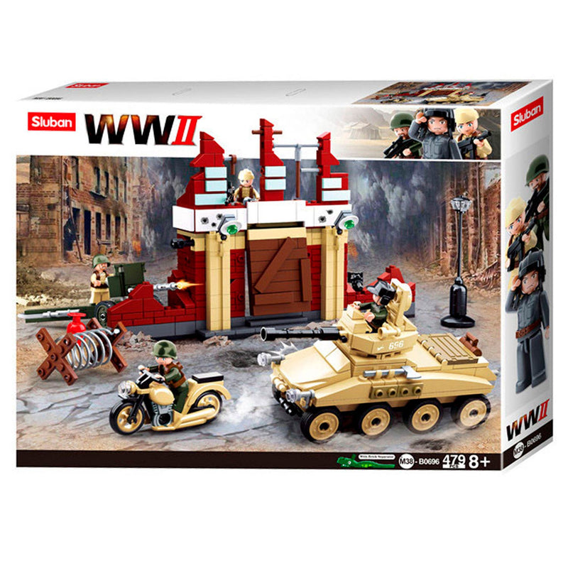 Sluban M38-B0696 Building Blocks Wwii Serie Battle Of Stalingrad