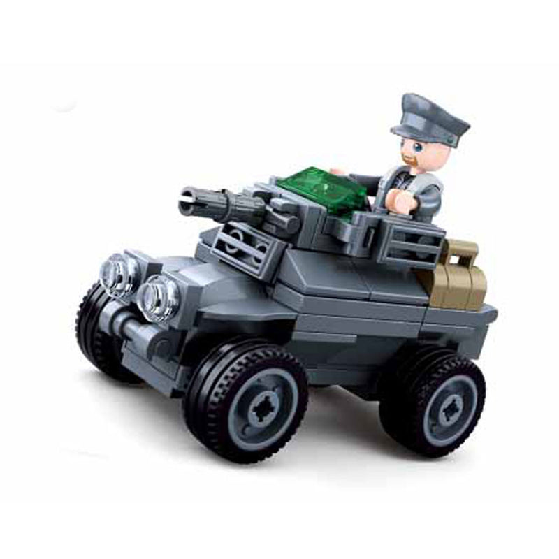 Sluban WWII - Gepantserd Voertuig - 79dlg.