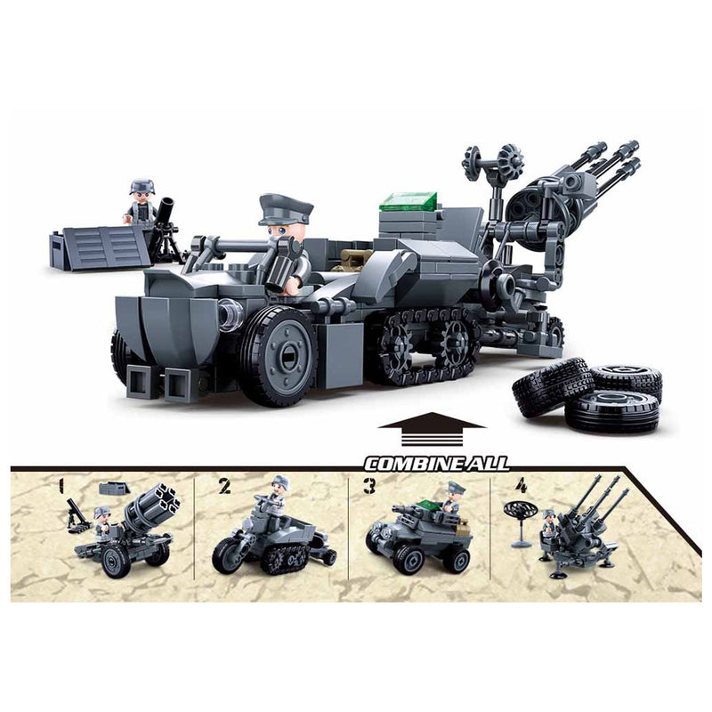 Sluban WWII - Gecombineerd Sluban Set - 368dlg.