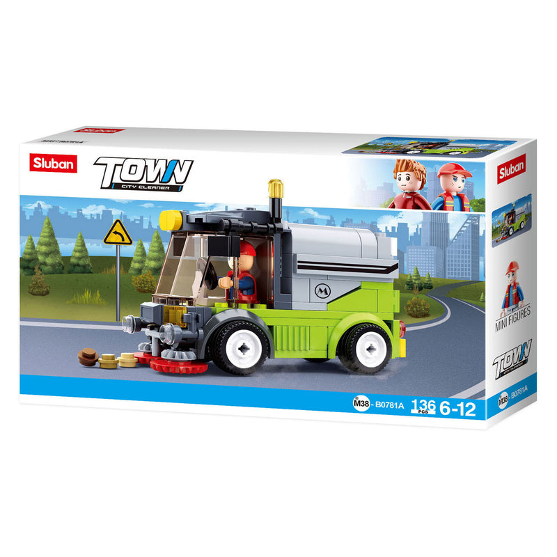 Sluban veegwagen B0781A