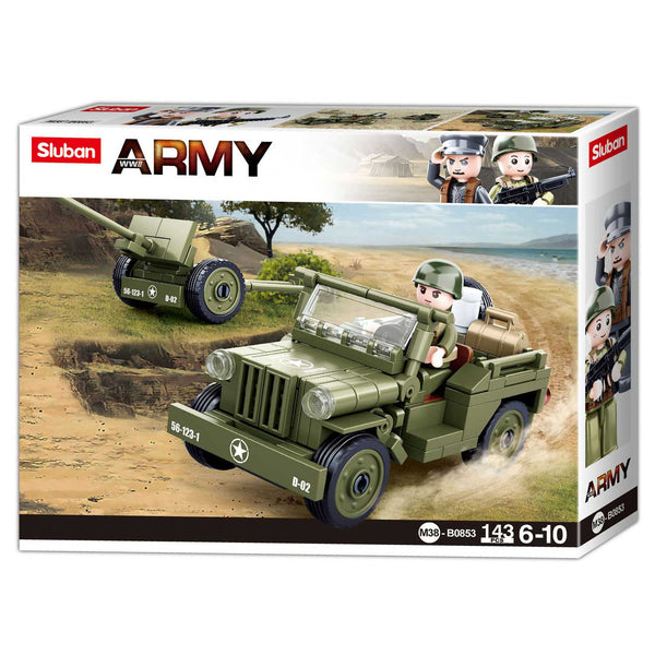 Sluban Army - Iconische Geallieerde Jeep