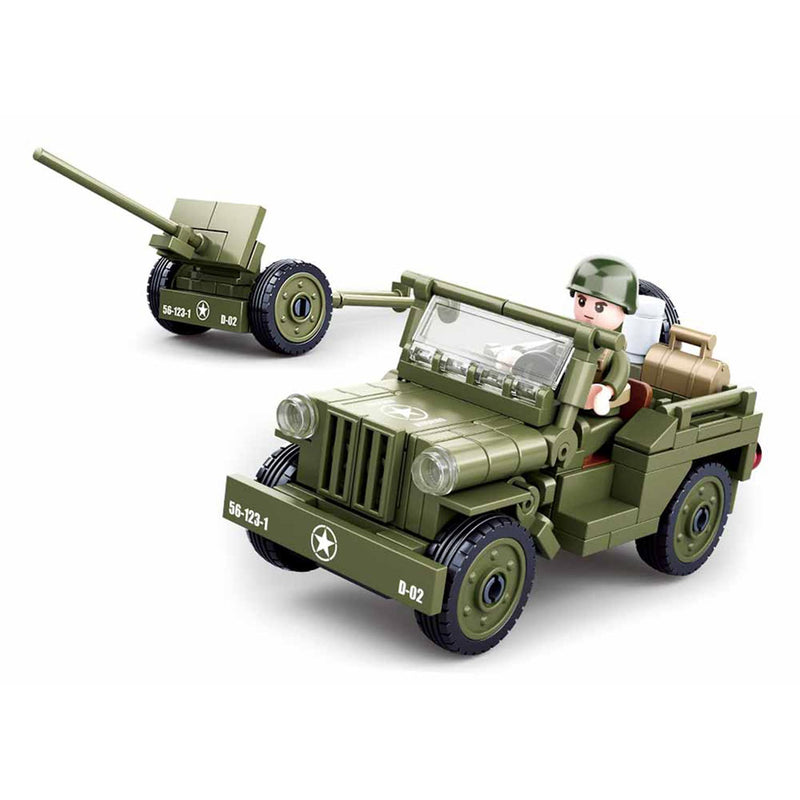 Sluban Army - Iconische Geallieerde Jeep