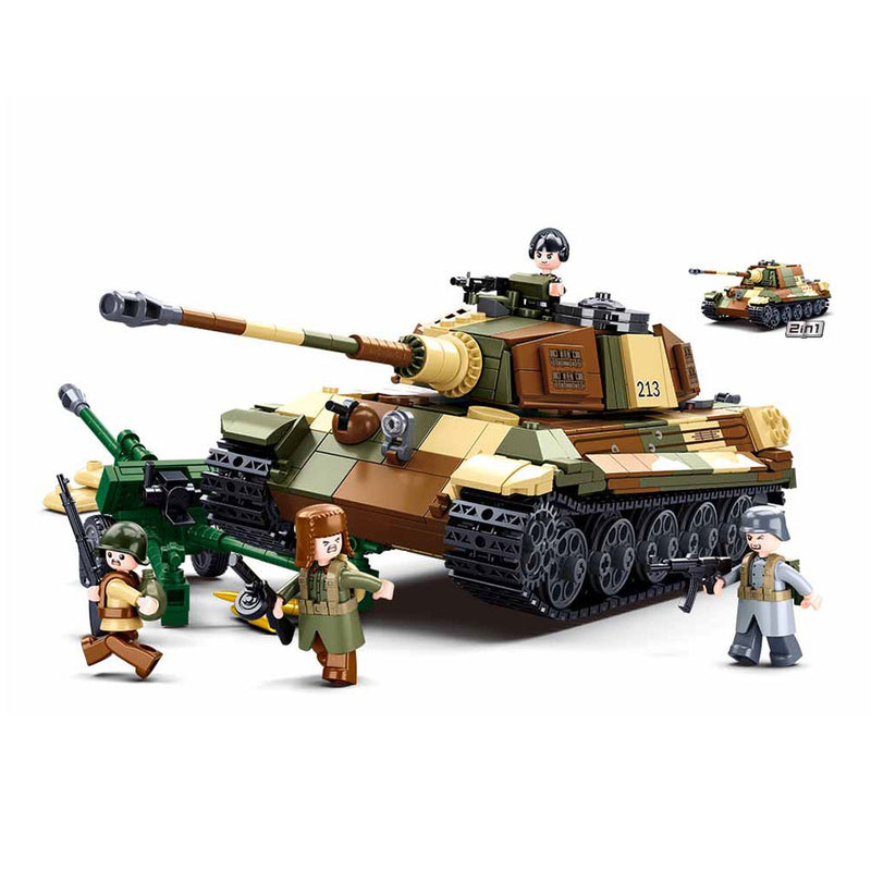 Sluban Slag om Boedapest - Grote Duitse Tank, 2in1