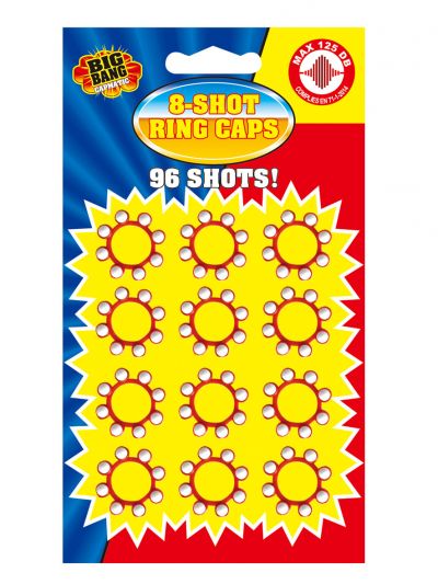 10 x 12x8 schots amorces op kaart 1320