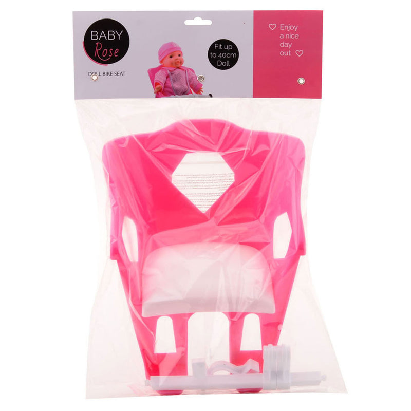 Baby rose poppen fietsstoel 27614