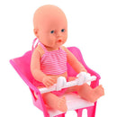 Baby rose poppen fietsstoel 27614