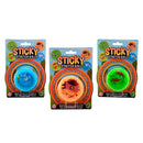 Sticky stretch bal dino op kaart 24345