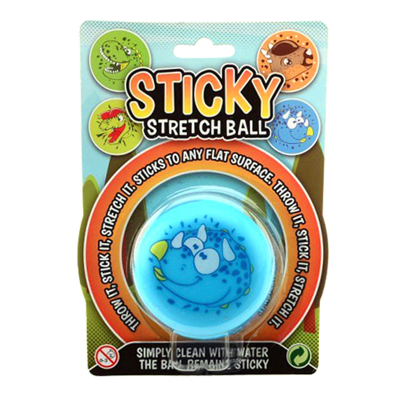 Sticky stretch bal dino op kaart 24345