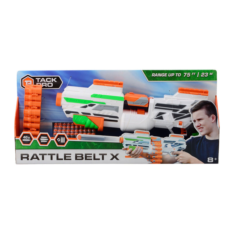 Tack Pro Rattle Belt X met 40 darts 50 cm