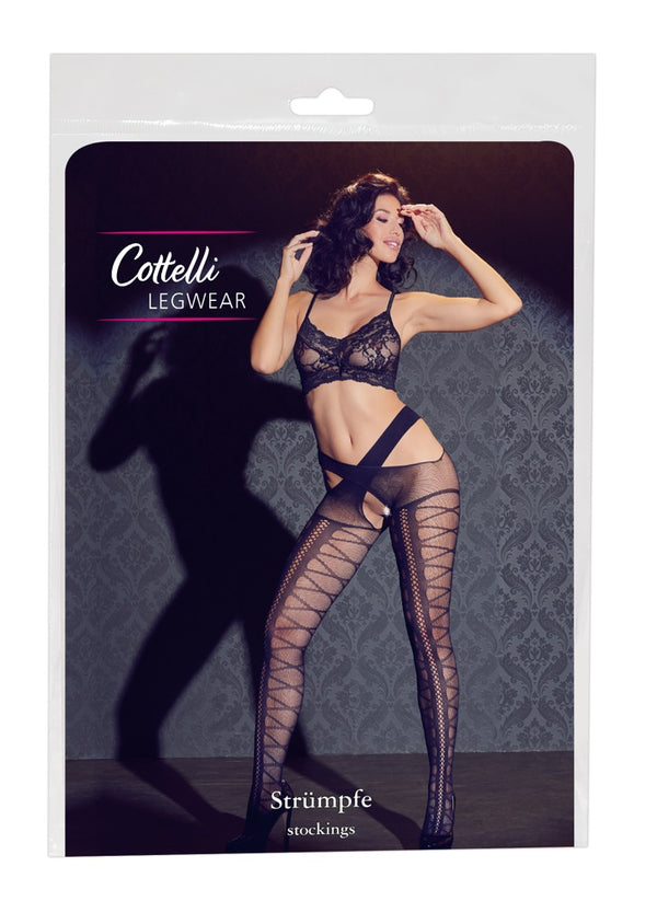 Stockings Criss-Cross S-L