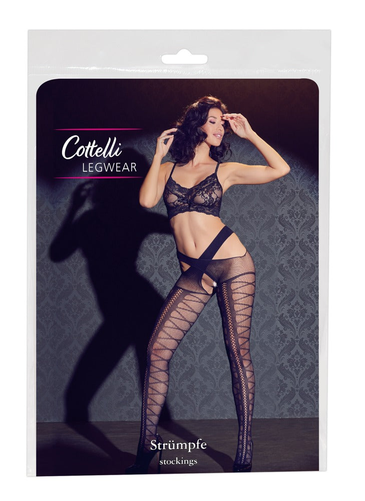 Stockings Criss-Cross S-L