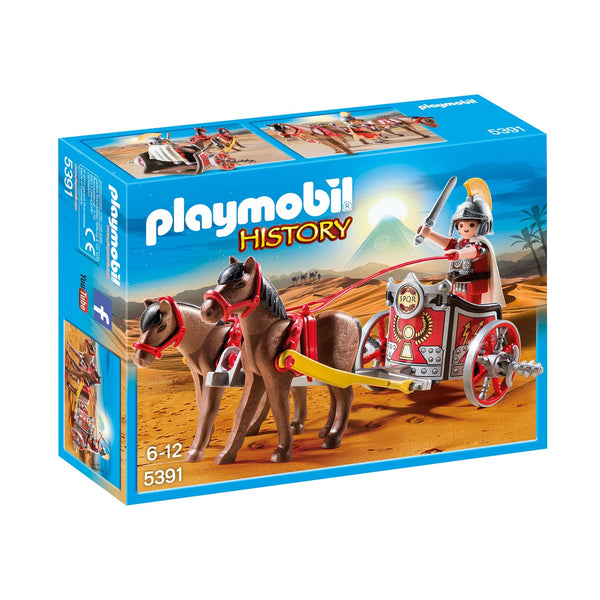 Playmobil 5391 Romeinse Strijdwagen met Tribuun