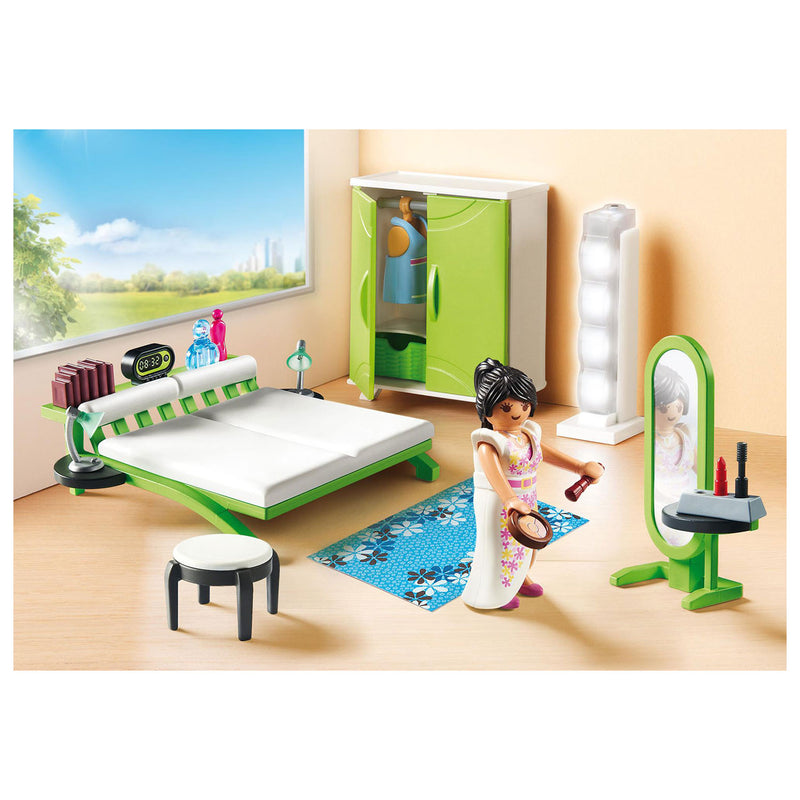 Playmobil City Life Slaapkamer met make-up tafel