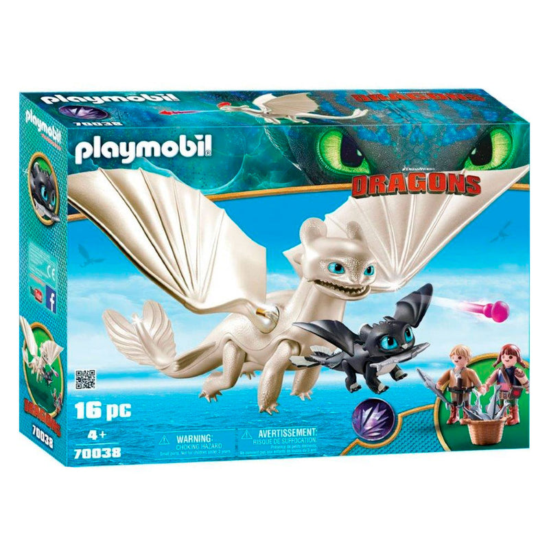 Playmobil 70038 Dreamworks Dragons Hemelfeeks en Babydraak met Kids