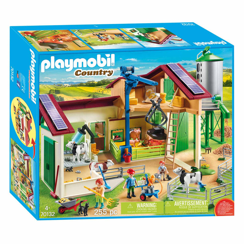 Playmobil Country Boerderij met Silo en Dieren - 70132