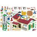 Playmobil Country Boerderij met Silo en Dieren - 70132