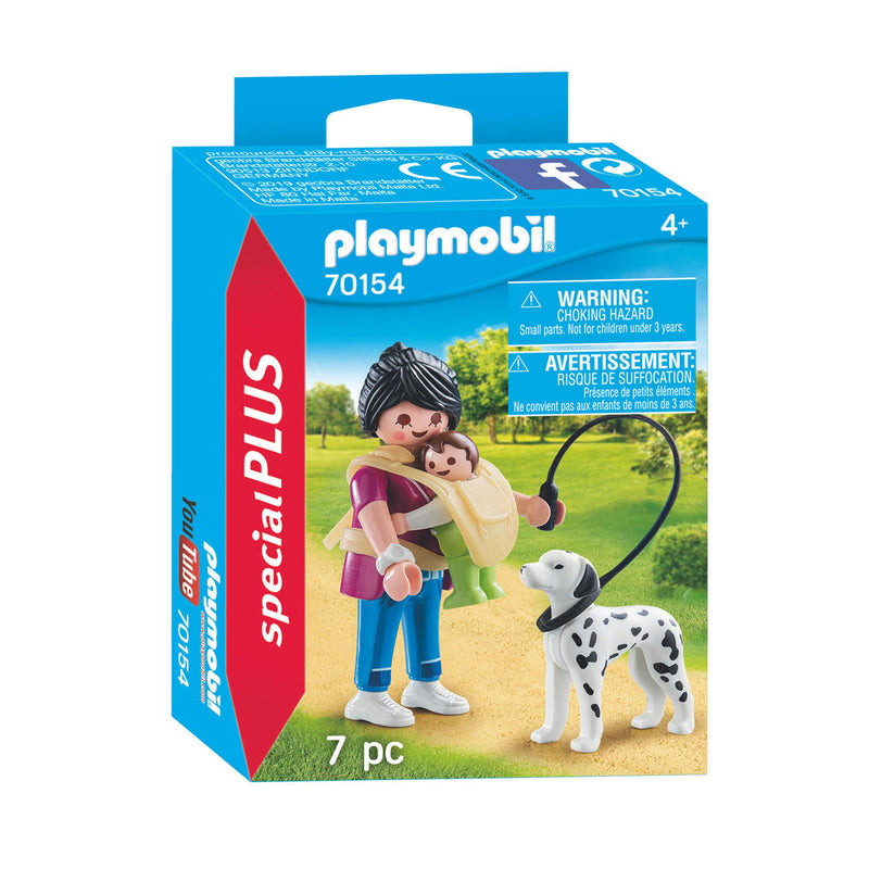 Playmobil 70154 Special Plus Mama met Baby en Hond