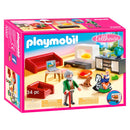 Playmobil Dollhouse Huiskamer met openhaard