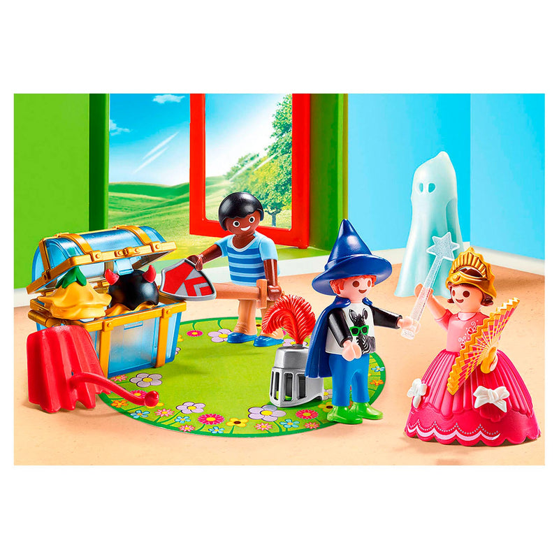 Playmobil City Life Kinderen met verkleedkoffer