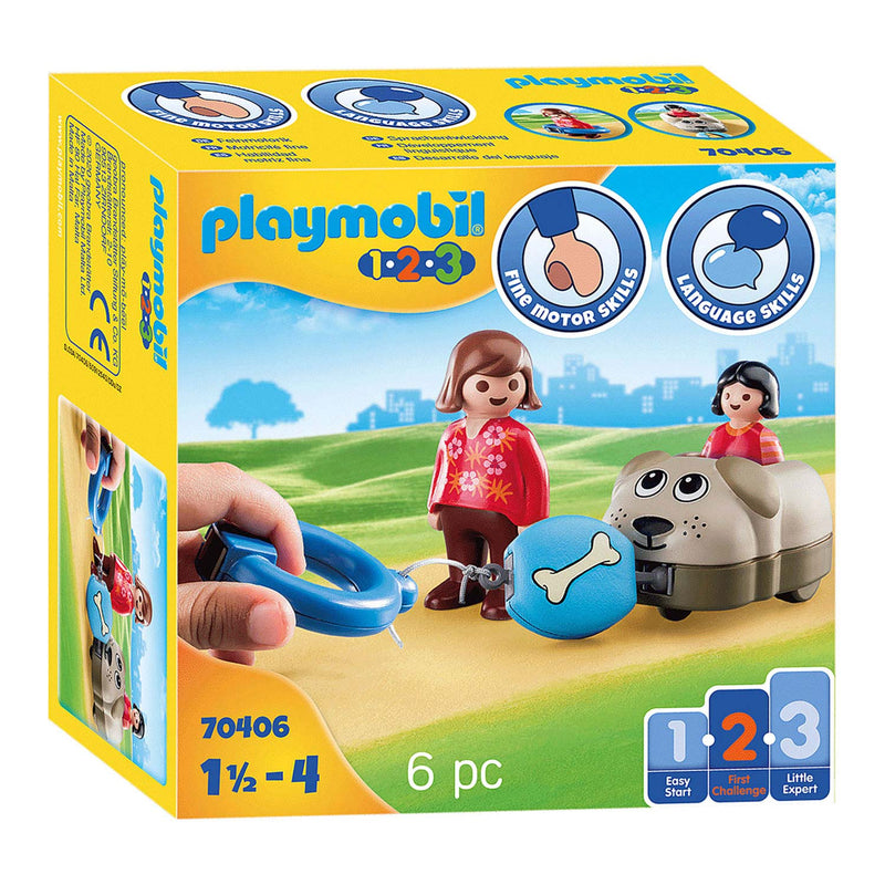 Playmobil 1.2.3. Hondentrein - 70406