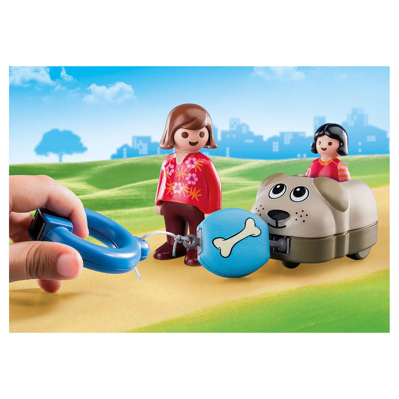 Playmobil 1.2.3. Hondentrein - 70406