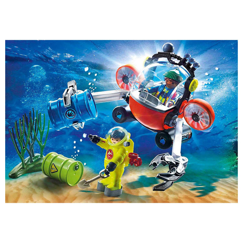 Playmobil 70142 Omgevingsmissie met Duikboot