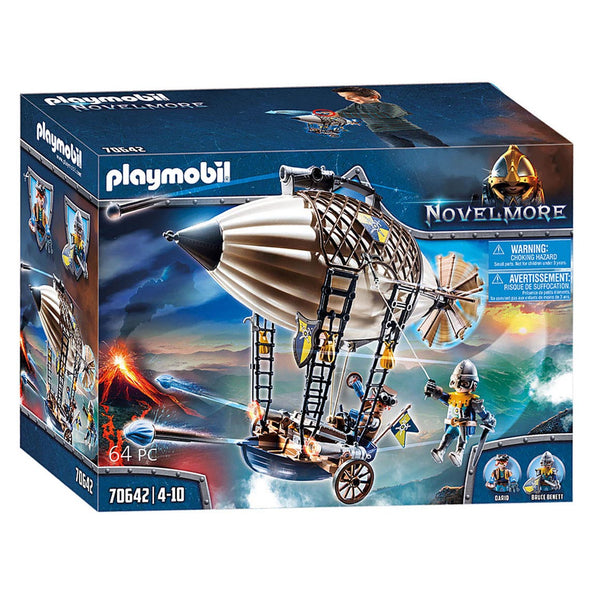 Playmobil Knights Novelmore Dario AND apos;s Zeppelin