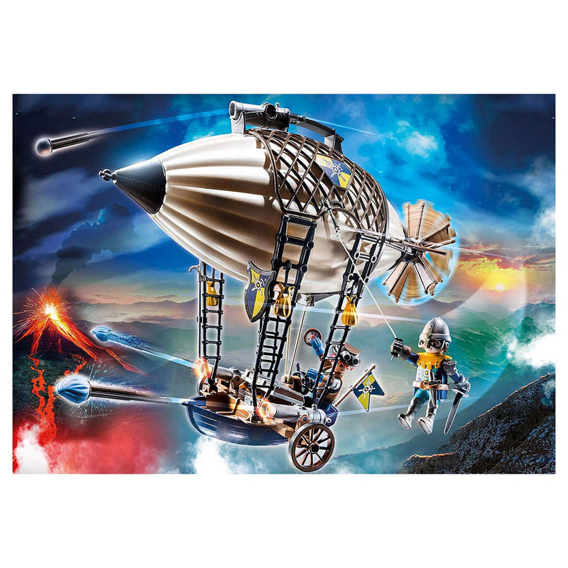 Playmobil Knights Novelmore Dario AND apos;s Zeppelin