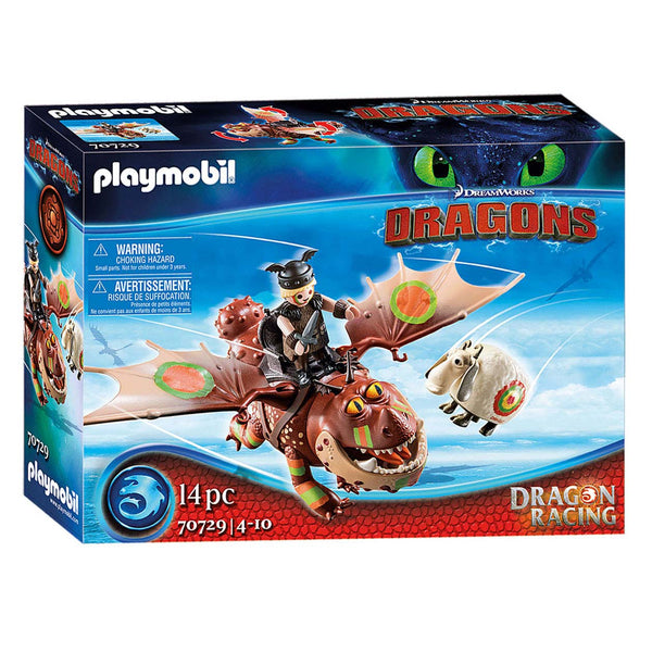Playmobil Dragon Racing Vissenboot en Speknekje