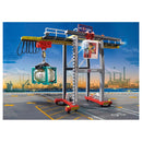 Playmobil City Action Cargo Portaalkraan met containers