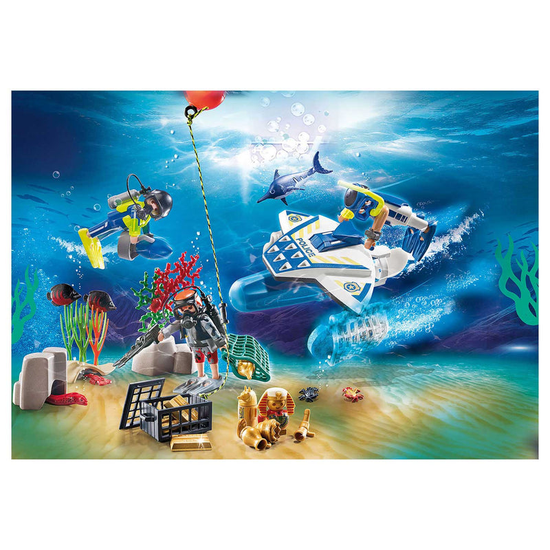 Playmobil City Action Adventskalender Badplezier Politieduik