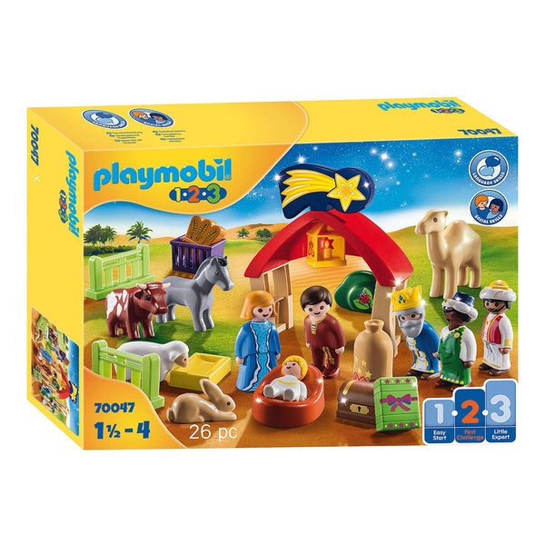 Playmobil 70047 1.2.3 Kerststal