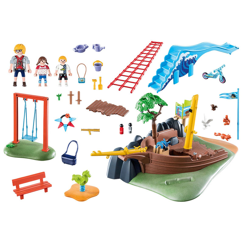 Playmobil City Life Avontuurlijke Speeltuin met Scheepswrak