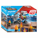 Playmobil 70820 Stuntshow Starterpack Quad met Vuurhelling