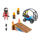 Playmobil 70820 Stuntshow Starterpack Quad met Vuurhelling