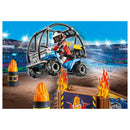 Playmobil 70820 Stuntshow Starterpack Quad met Vuurhelling