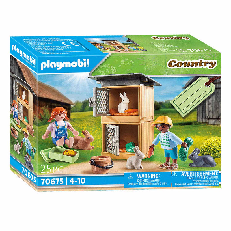 Playmobil 70675 Country Gift Set Konijnenvoeding