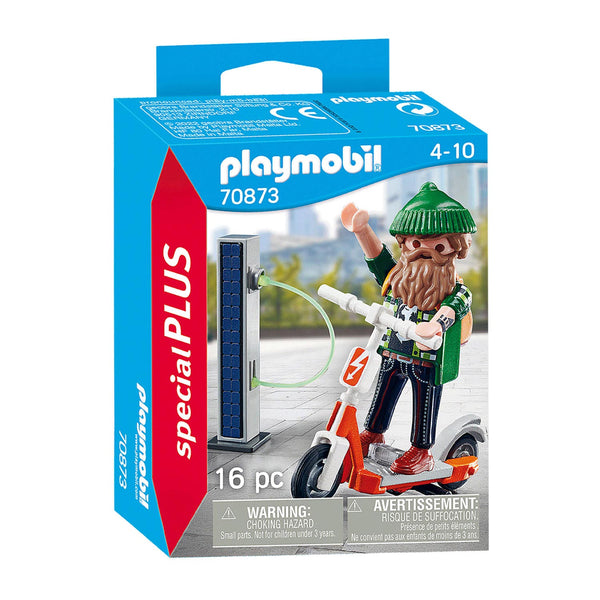 Playmobil Specials Hipster met E-Scooter - 70873