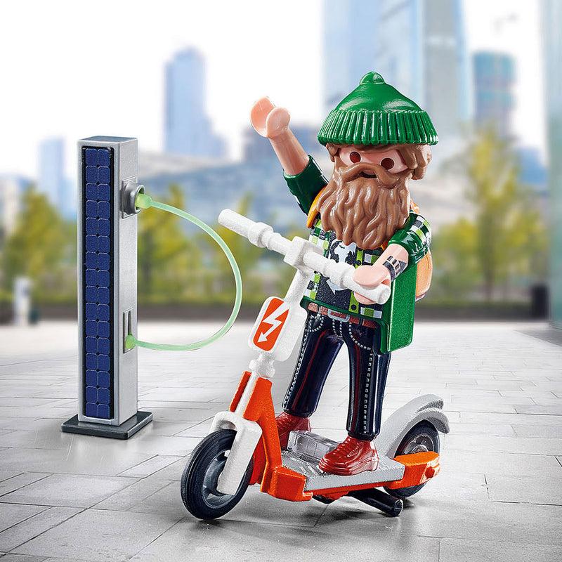 Playmobil Special Plus Hipster met e-scooter