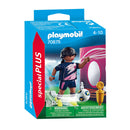 Playmobil Specials Voetbalster met Doelmuur - 70875