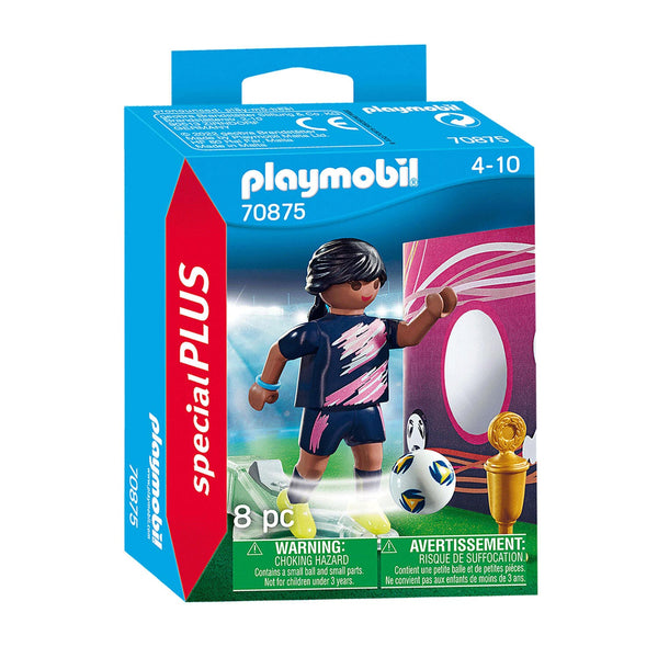 Playmobil Special Plus Voetbalster met doelmuur