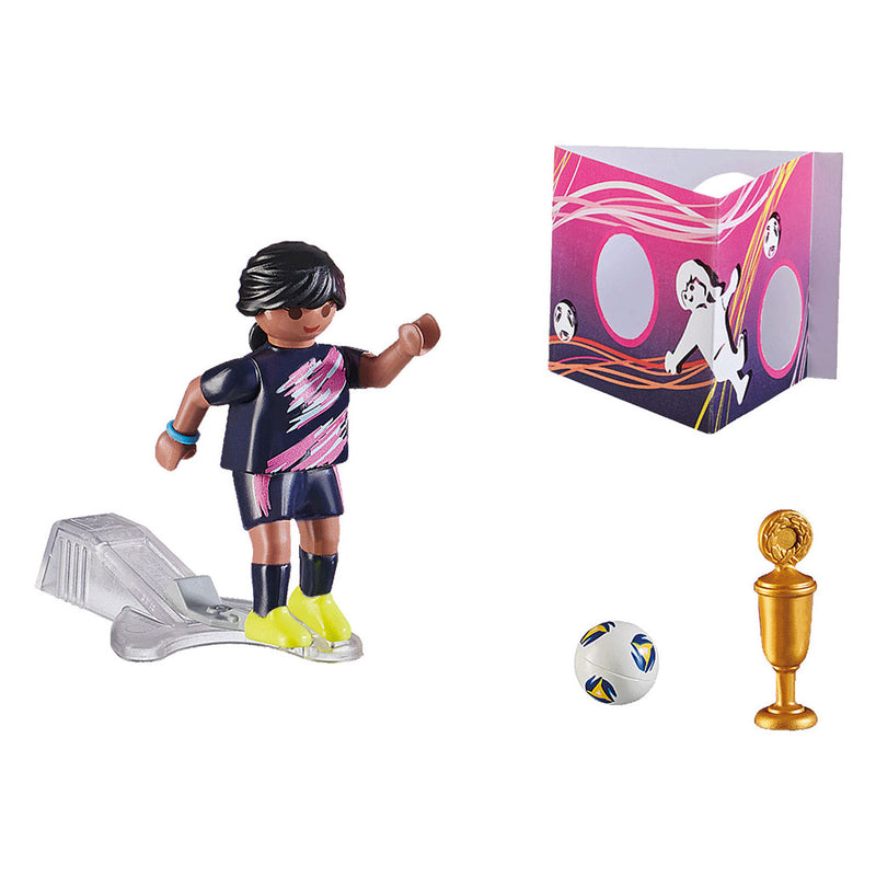Playmobil Special Plus Voetbalster met doelmuur