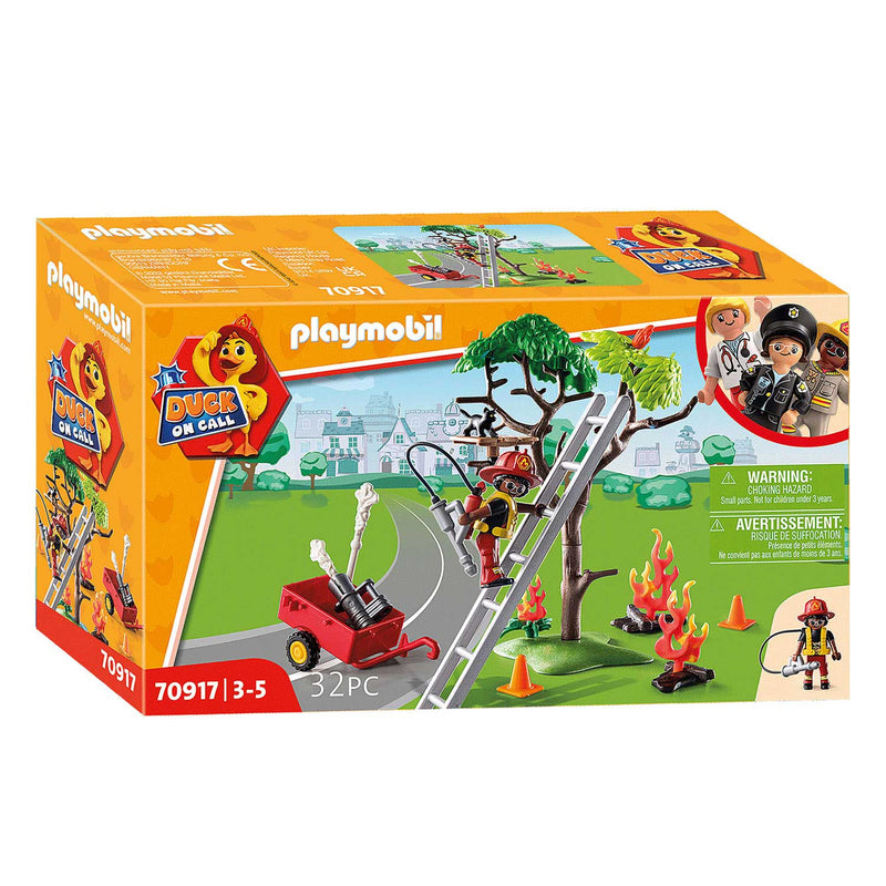 Playmobil 70917 Duck on Call Brandweeractie Red de Kat
