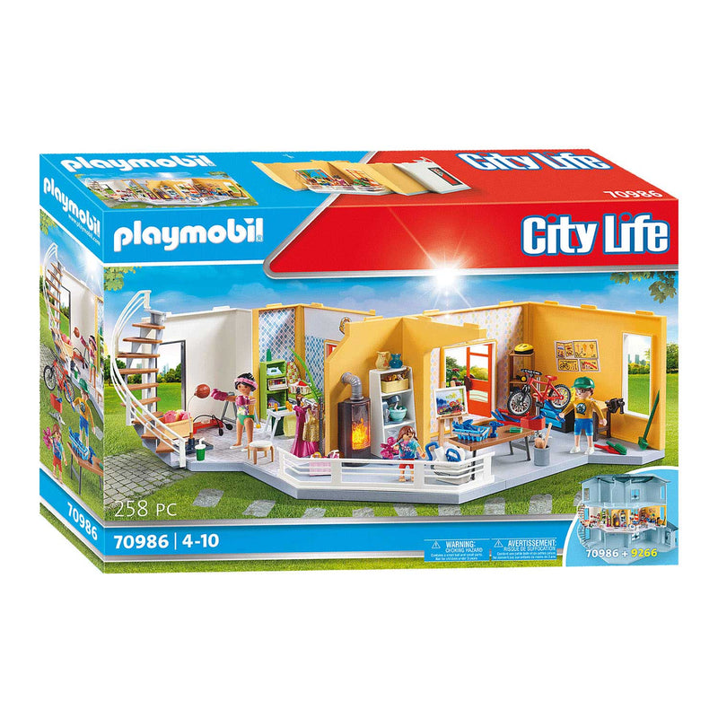 Playmobil 70986 City Life Verdiepinguitbreiding Woonhuis
